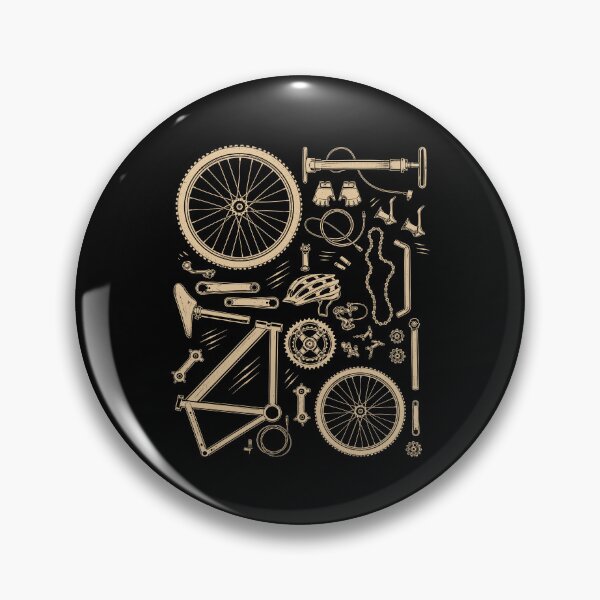 Item preview, Vintage Bicycle Parts Cycling Enthusiast Bike Mechanic Humor designed and sold by gordonbwyashop.