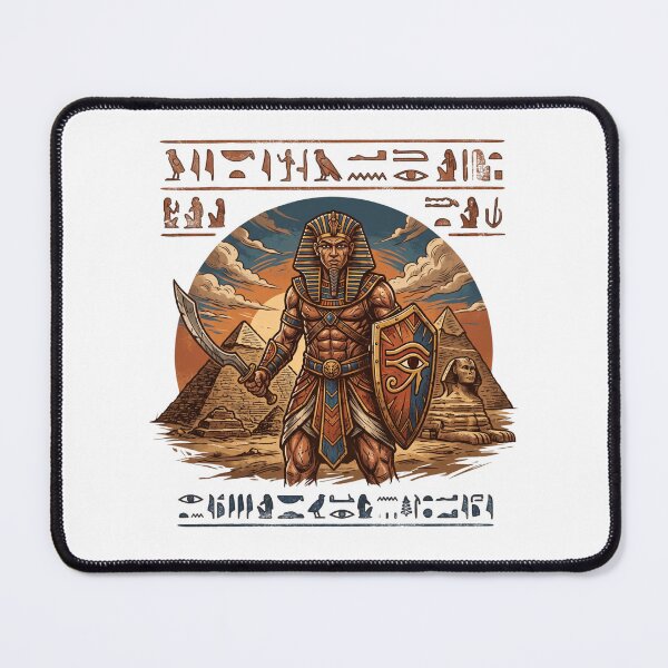 Item preview, Guardian of the Pyramids - Ancient Egyptian Pharaoh Warrior designed and sold by rich-moda.