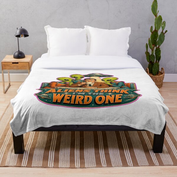 Item preview, Aliens Think I'm the Weird One designed and sold by Sonic Nova Studios.
