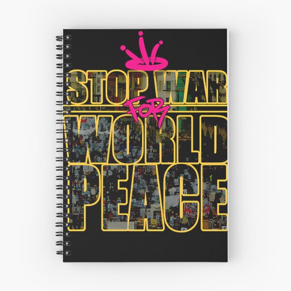 Item preview, stop war for world peace typography design designed and sold by PrismSketchy.