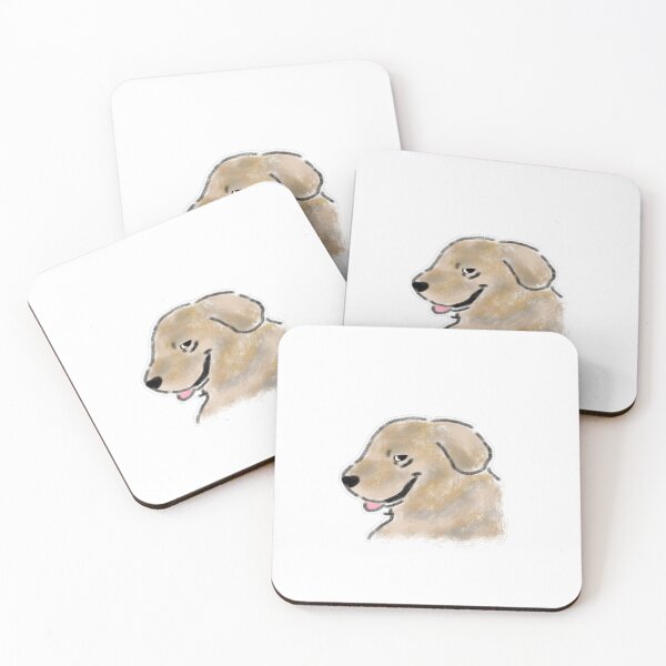Item preview, Sassy Golden Retriever Side Eye Mood designed and sold by raun.draw.