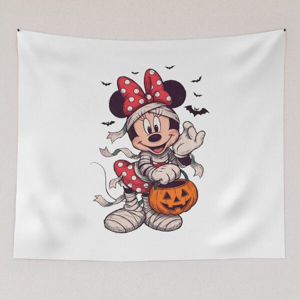 Item preview, Cute Halloween Mouse Costume With Pumpkin And Bats designed and sold by MaryBenne69623.