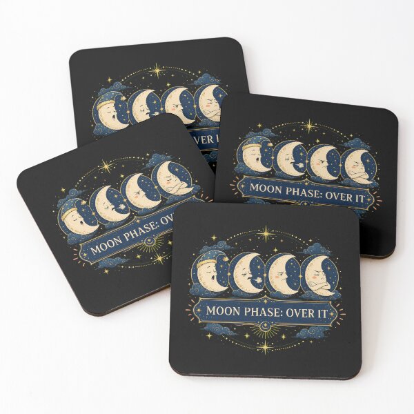 Item preview, Moon Phase: Over It designed and sold by Sonic Nova Studios.