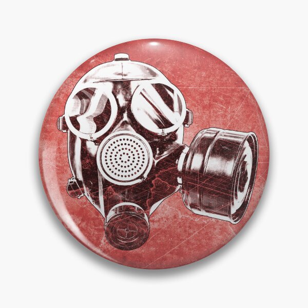 Item preview, Soviet GP-7 Gas Mask Cold War Survival Gear Red designed and sold by Ghoul Enterprises.