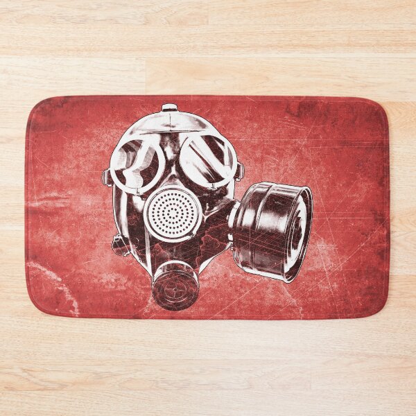 Item preview, Soviet GP-7 Gas Mask Cold War Survival Gear Red designed and sold by Ghoul Enterprises.
