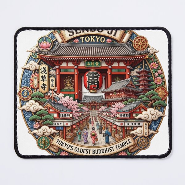 Item preview, SENSO-JI TEMPLE (TOKYO) designed and sold by likbatonboot.