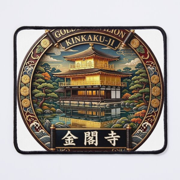 Item preview, KINKAKU-JI GOLDEN PAVILION KYORO designed and sold by likbatonboot.