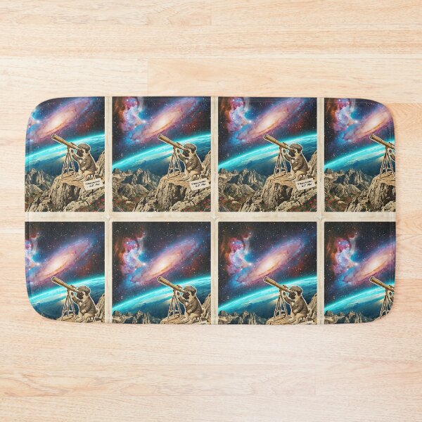 Item preview, Pug Astronomer at the Telescope designed and sold by PictoVibe.