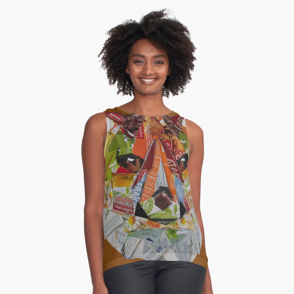 Item preview, Sleeveless Top designed and sold by Packeredo.