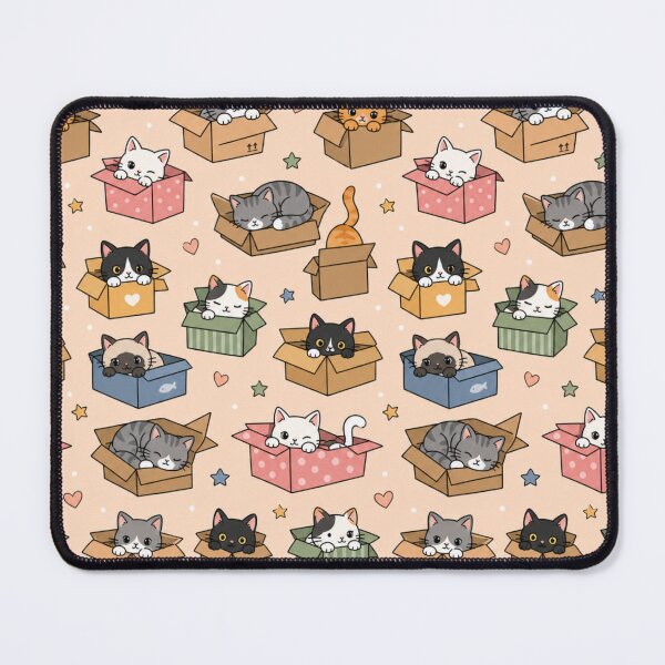 Item preview, Cartoon Cats in Boxes designed and sold by Kathy Kuczek.
