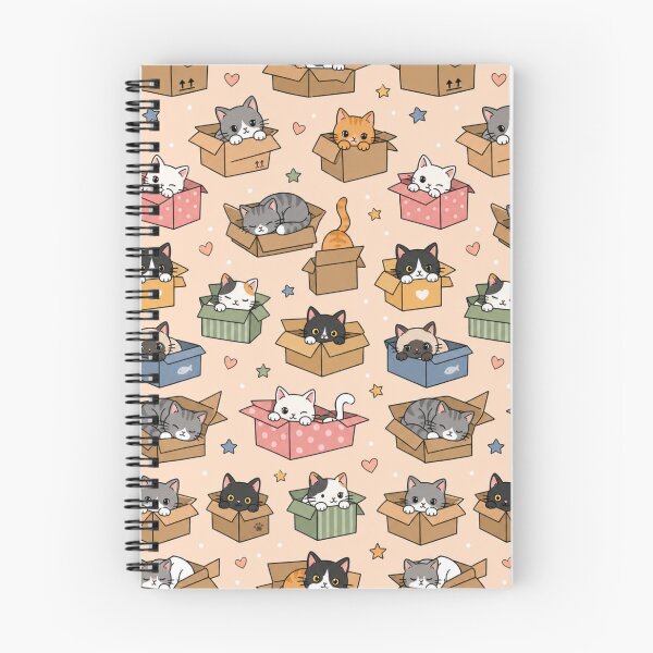 Item preview, Cartoon Cats in Boxes designed and sold by Kathy Kuczek.