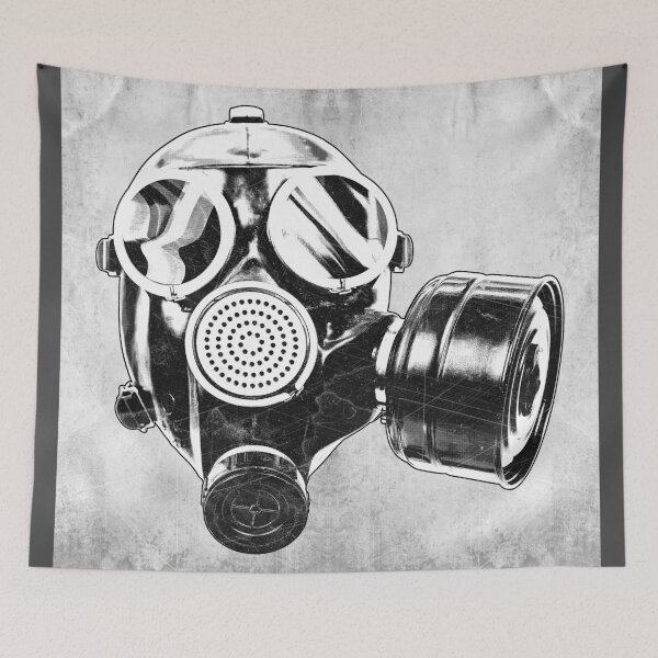 Item preview, Soviet GP-7 Gas Mask Cold War Survival Gear designed and sold by Ghoul Enterprises.