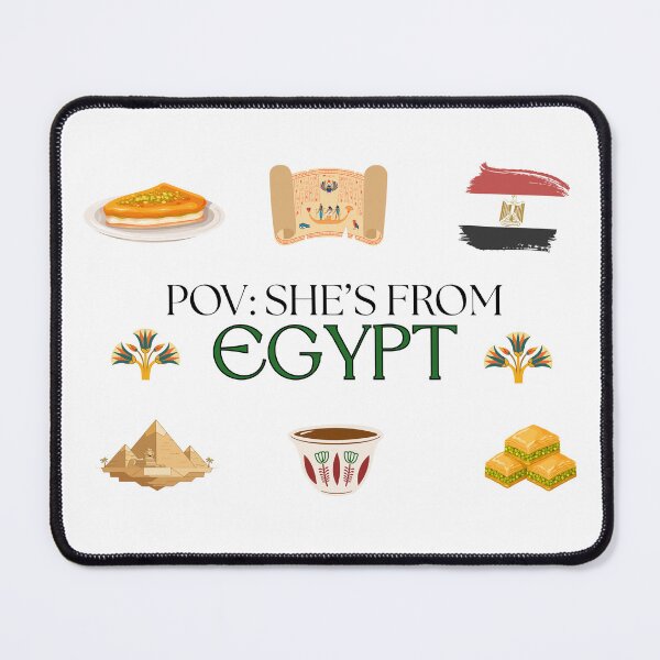 Artikelvorschau, Ägyptisches Mädchenkulturdesign arabisch entworfen und verkauft von CafePluto.