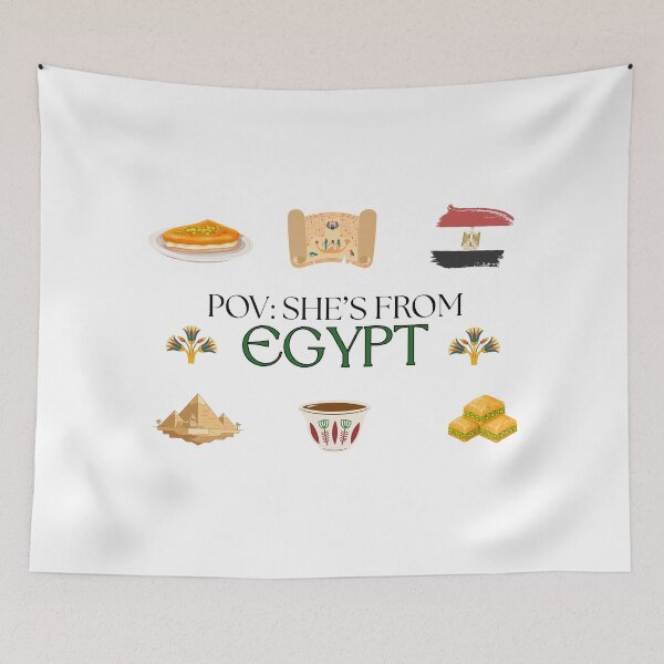 Item preview, Egypt Girl culture design arab  designed and sold by CafePluto.