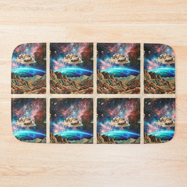 Item preview, Ragdoll Cat Napping on a Cosmic Cloud designed and sold by PictoVibe.