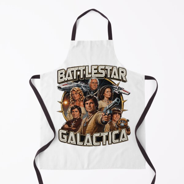 Item preview, Battlestar Galactica Retro Sci-Fi Art designed and sold by ZubairNalban.