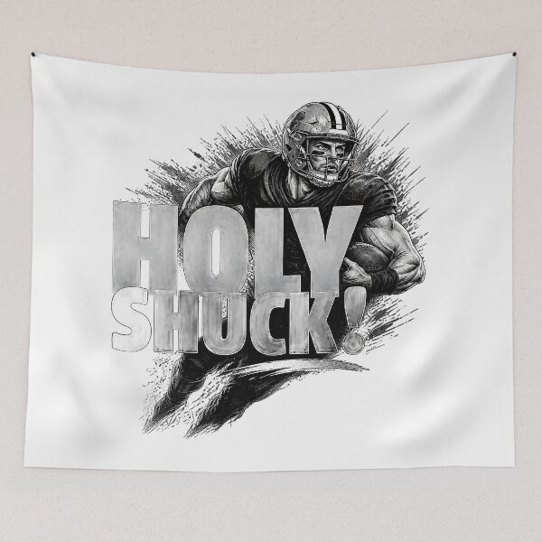 Item preview, Holy Shuck! Taysom Hill New Orleans Football Inspired Graphic designed and sold by Unique personality⭐⭐⭐⭐⭐.