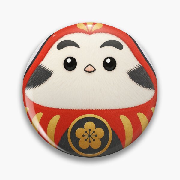 Item preview, Daruma Shima Enaga Snow Bird designed and sold by ToshiCreate.