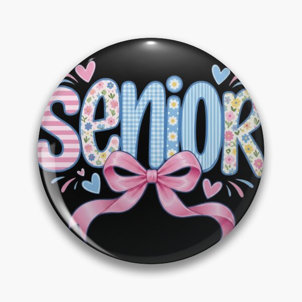 Item preview, Senior Coquette Bow Floral Pink Cute Back to School High School designed and sold by haitrieuic96.