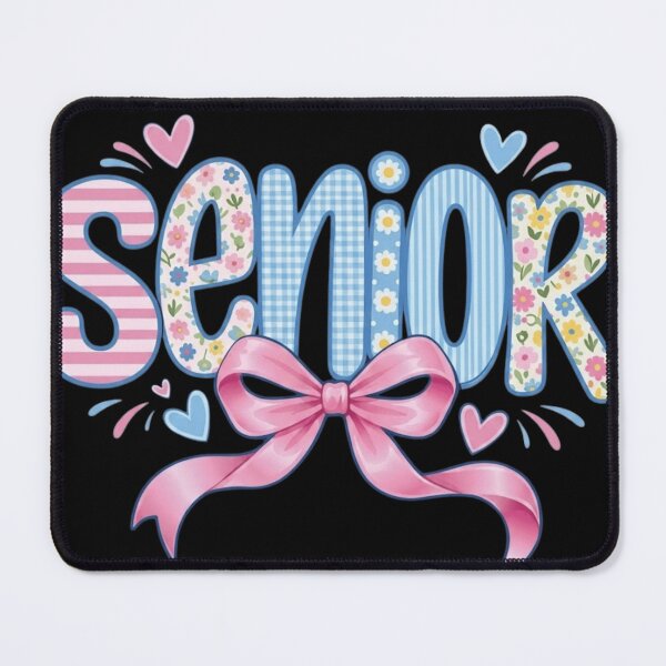 Item preview, Senior Coquette Bow Floral Pink Cute Back to School High School designed and sold by haitrieuic96.