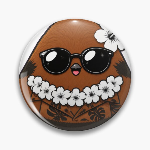 Item preview, Hawaiian Shima Enaga Snow Bird designed and sold by ToshiCreate.