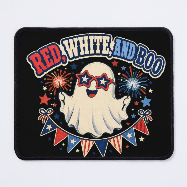 Item preview, Red, White, and Boo! designed and sold by Sonic Nova Studios.