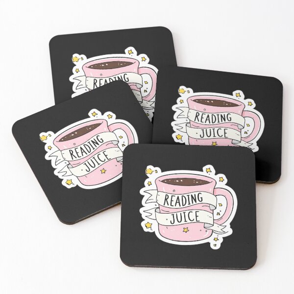 Item preview, Funny Reading Juice Cute Pink Coffee Mug Bookworm designed and sold by FestivityFinds.