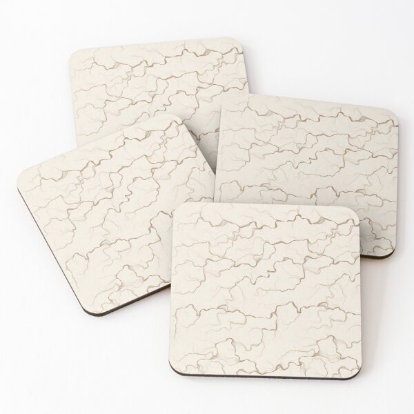 Item preview, Abstract Line Art Print, Warm Neutral Wall Art designed and sold by DriftlineVisual.