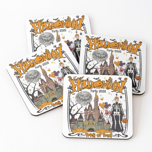 Item preview, Haunted Halloween Castle Party With Spooky Gothic Characters designed and sold by HeatherRu96664.