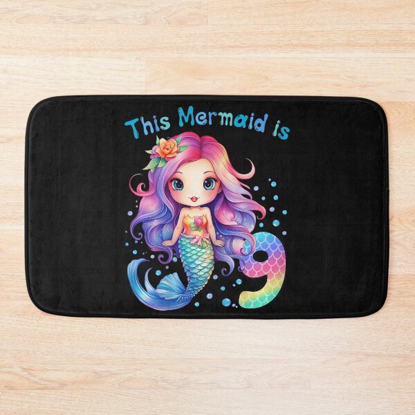 Item preview, This Mermaid Is 9 Nine Year Old Birthday Girl designed and sold by BrockmeyeSB.