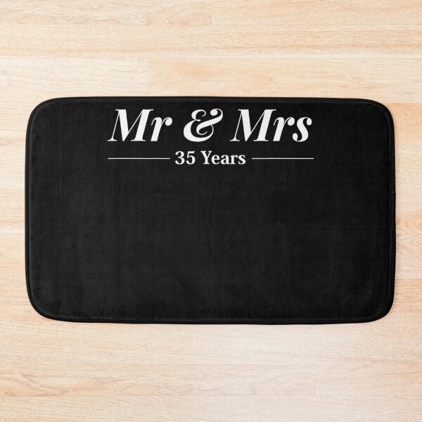 Item preview, Mr & Mrs 35 Years Wedding Anniversary Couple Milestone designed and sold by BrockmeyeSB.