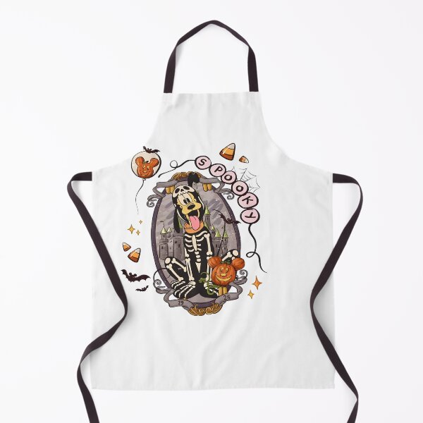 Item preview, Retro Halloween Skeleton Dog Pumpkin Castle Spooky Cartoon Art designed and sold by Christoph19611.