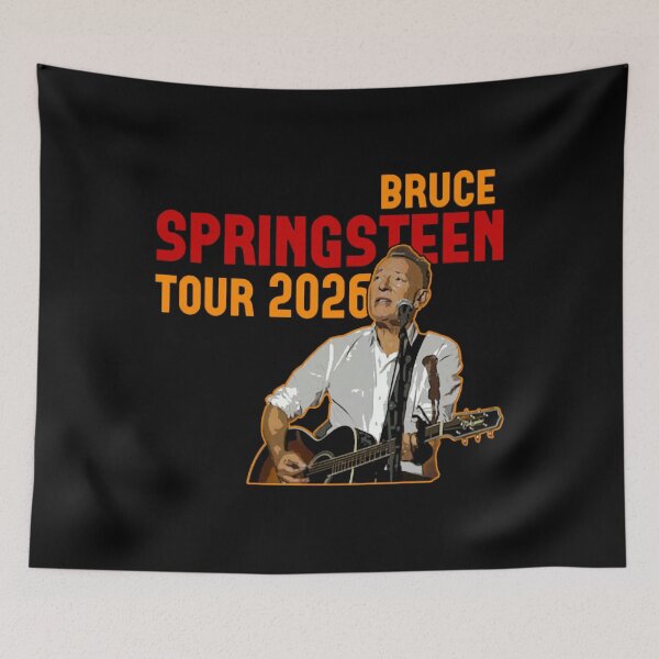 Artikelvorschau, Bruce Springsteen Vintage entworfen und verkauft von raymullenArt.