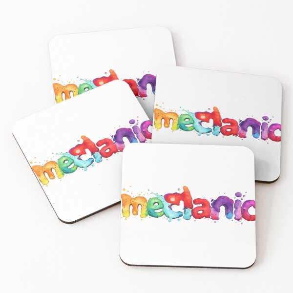 Item preview, Mechanic Rainbow Watercolor designed and sold by Cukupsehatlah.