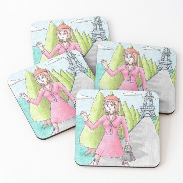 Item preview,  French Anime Girl designed and sold by GrudleBay.