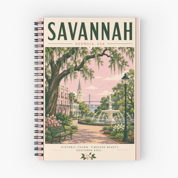 Artikelvorschau, SAVANNAH Georgia entworfen und verkauft von PamLeeDesign.
