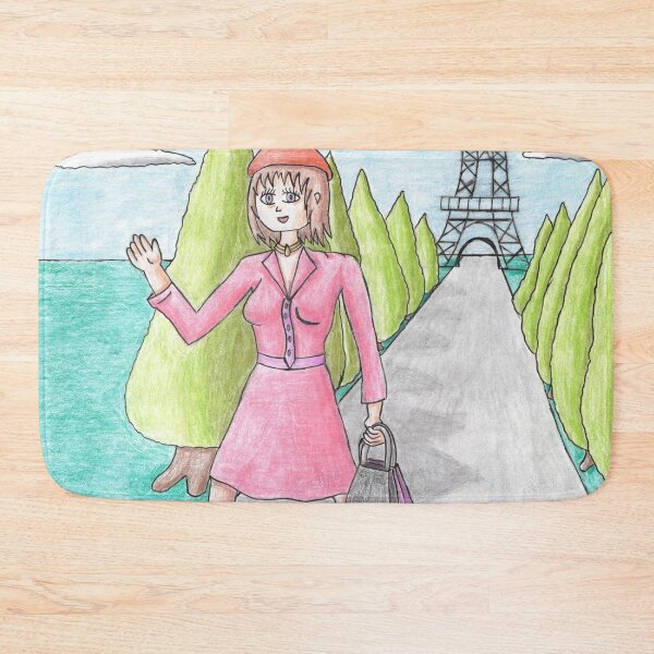 Item preview,  French Anime Girl designed and sold by GrudleBay.