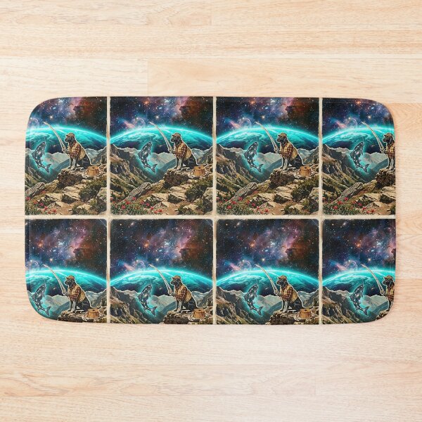 Item preview, Labrador Fishing the Constellations designed and sold by PictoVibe.