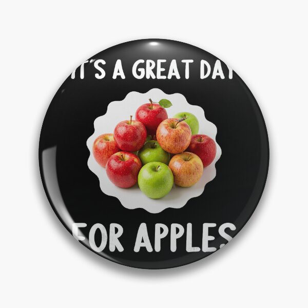 Item preview, It's A Great Day For Apples Apple Lover Fruit Healthy Eating Gardener Farmer Teacher Fall designed and sold by BrockmeyeSB.