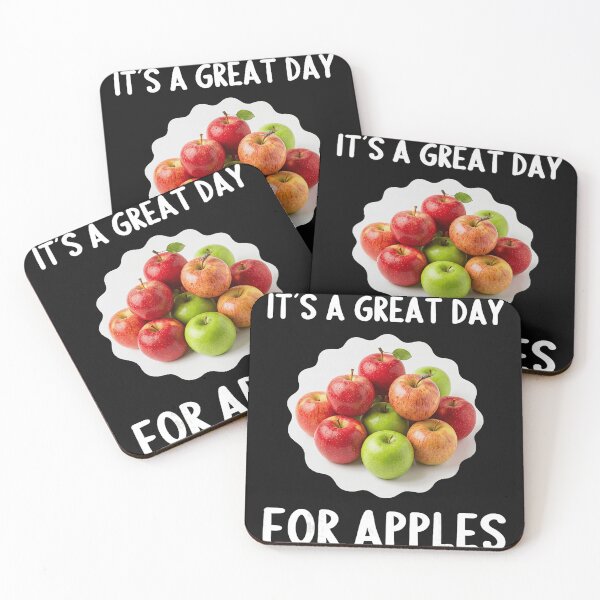 Item preview, It's A Great Day For Apples Apple Lover Fruit Healthy Eating Gardener Farmer Teacher Fall designed and sold by BrockmeyeSB.