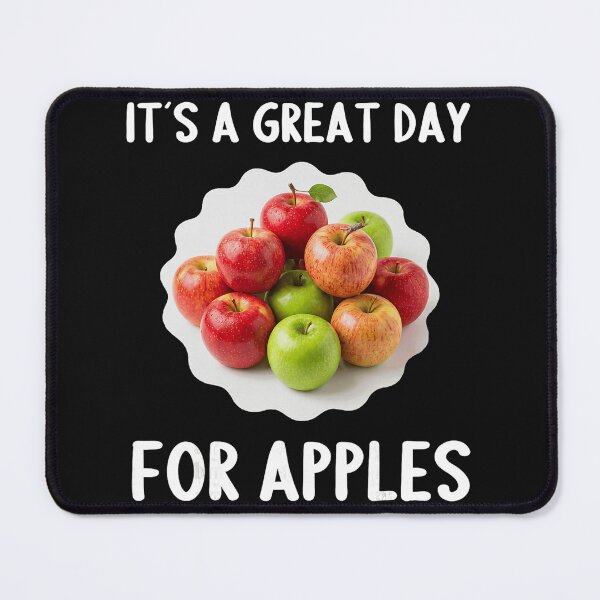 Item preview, It's A Great Day For Apples Apple Lover Fruit Healthy Eating Gardener Farmer Teacher Fall designed and sold by BrockmeyeSB.