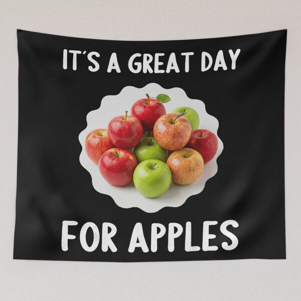 Item preview, It's A Great Day For Apples Apple Lover Fruit Healthy Eating Gardener Farmer Teacher Fall designed and sold by BrockmeyeSB.