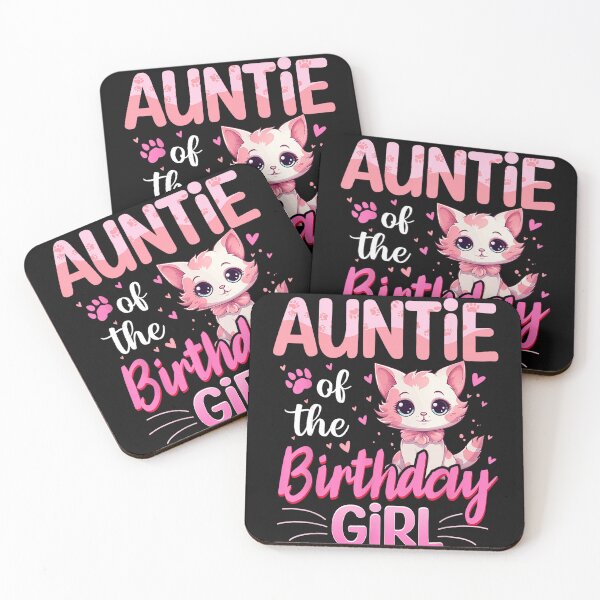 Item preview, Auntie Of The Birthday Girl Family Niece Birthday Celebration designed and sold by BrockmeyeSB.