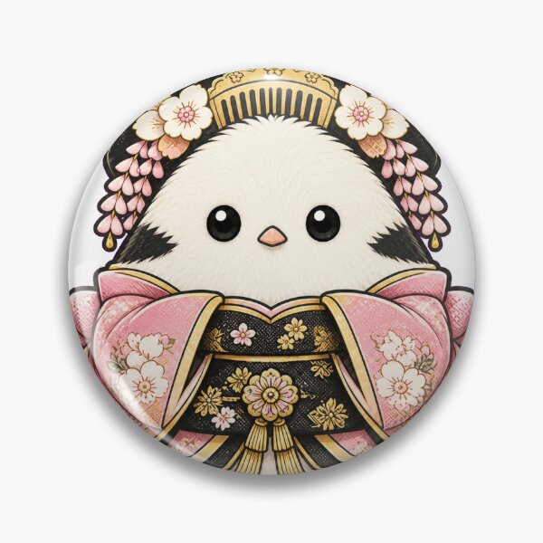 Item preview, Oiran Shima Enaga Snow Bird designed and sold by ToshiCreate.