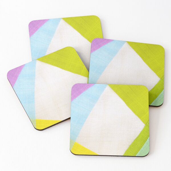 Item preview, Colorful Pastel Korean Geometric Quilt designed and sold by AnimaliaStar.