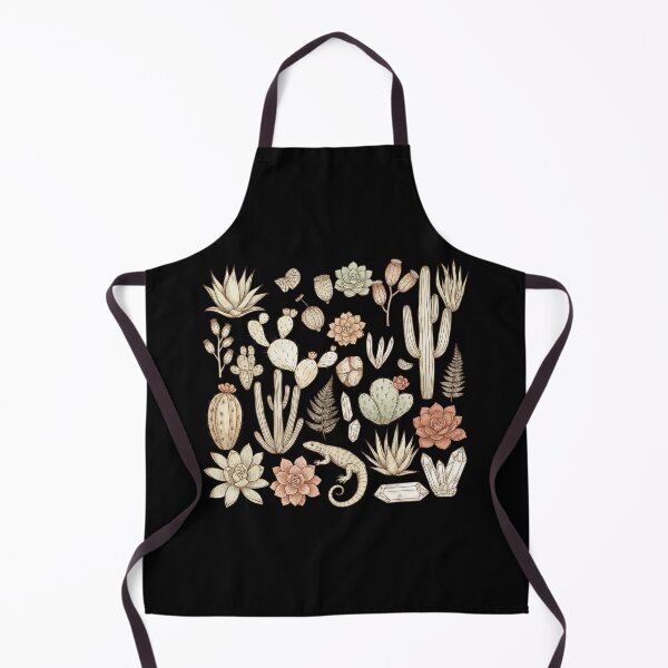 Item preview, Vintage Desert Cactus Succulent Lizard Quartz Crystal Sticker Sheet designed and sold by FestivityFinds.