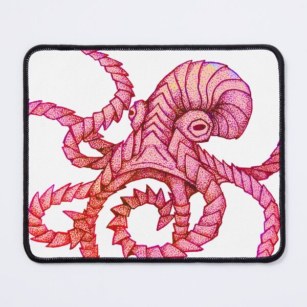 Item preview, Shell octopus (red) designed and sold by Nocmidl4.
