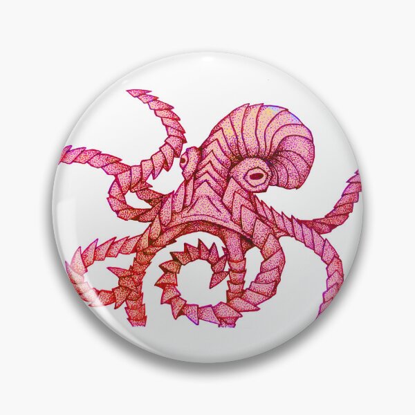 Item preview, Shell octopus (red) designed and sold by Nocmidl4.