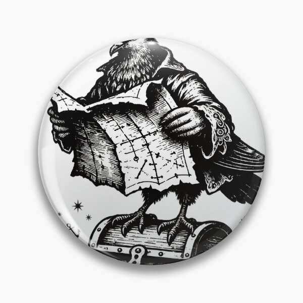 Item preview, Pigeon of the Seven Seas Pirate designed and sold by GSideArtStore.