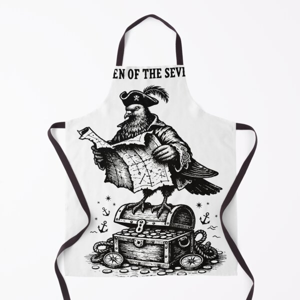 Item preview, Pigeon of the Seven Seas Pirate designed and sold by GSideArtStore.